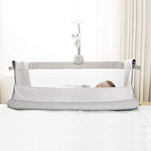 Baby Bassinet,RONBEI Bedside Sleeper Baby Bed Cribs,Baby Bed to Bed, Newborn Baby Crib,Adjustable Portable Bed for Infant/Baby Boy/Baby Girl (Bassinet)