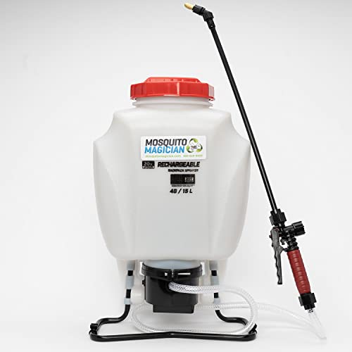 Mosquito Magician Battery Backpack Sprayer with 1 Gallon Natural Mosquito Killer & Repellent Concentrate Product Name Suggest a Change
