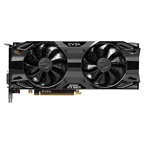 EVGA GeForce GTX 1660 Ti XC Ultra Gaming, 6GB GDDR6, HDB Fan Graphics Card 06G-P4-1267-KR