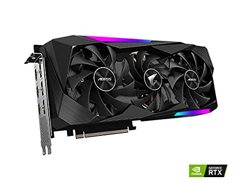 GIGABYTE AORUS GeForce RTX 3070 Master 8G (REV2.0) Graphics Card, 3X WINDFORCE Fans, 8GB 256-bit GDDR6, GV-N3070AORUS M-8GD REV2.0 Video Card