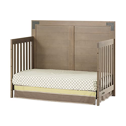 Child Craft Lucas 4-in-1 Convertible Crib, Dusty Heather