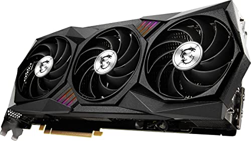 MSI Gaming GeForce RTX 3070 Ti 8GB GDRR6X 256-Bit HDMI/DP Nvlink Torx Fan 3 Ampere Architecture OC Graphics Card (RTX 3070 Ti Gaming X Trio 8G)
