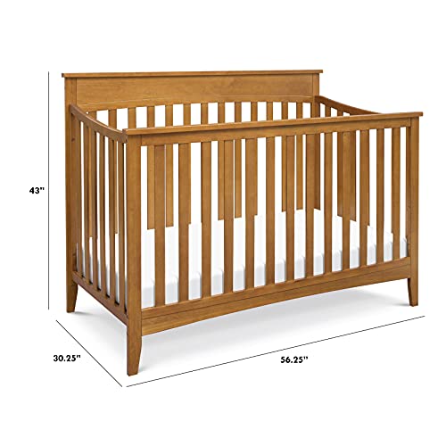 DaVinci Grove 4-in-1 Convertible Crib in Chestnut, Greenguard Gold Certified