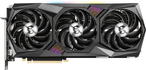 MSI Gaming GeForce RTX 3080 LHR 12GB GDRR6X 384-Bit HDMI/DP Nvlink Torx Fan 4 RGB Ampere Architecture OC Graphics Card (RTX 3080 Gaming Z Trio 12G LHR)