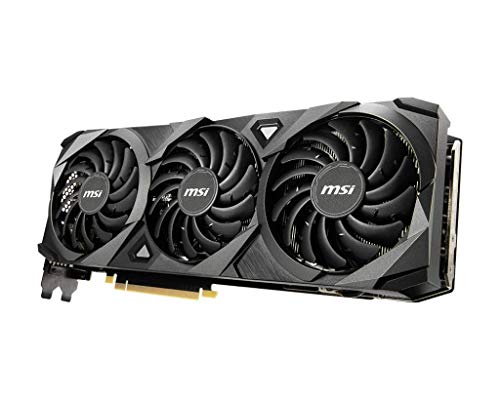 MSI Gaming GeForce RTX 3090 24GB GDRR6X 384-Bit HDMI/DP Nvlink Torx Fan 3 Ampere Architecture OC Graphics Card (RTX 3090 VENTUS 3X 24G OC)