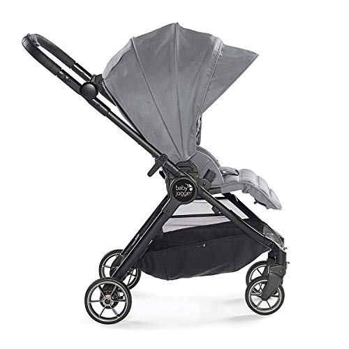 Baby Jogger City Tour LUX Stroller | Compact Travel Stroller | Lightweight Baby Stroller with Backpack-Style Carry Bag, Perfect for Travel, Slate