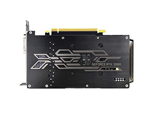 EVGA 06G-P4-2068-KR GeForce RTX 2060 KO Ultra Gaming, 6GB GDDR6, Dual Fans, Metal Backplate