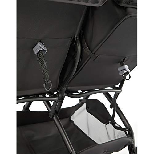 Summer Infant 3DPac CS+ Double Stroller, Lightweight One-Hand Compact Fold, Carseat Compatible