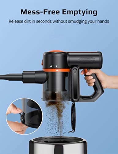 Cordless Vacuum Cleaner, Aspiron 25Kpa 250W Brushless Motor Cordless Stick Vacuum 6 in 1 with 50mins Long Runtime,LED Light, Pet Hair Vacuum Cordless for Carpet Hard Floor Car