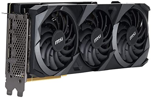 MSI Gaming GeForce RTX 3080 LHR 10GB GDRR6X 320-Bit HDMI/DP Nvlink Torx Fan 3 Ampere Architecture OC Graphics Card (RTX 3080 Ventus 3X Plus 10G OC LHR)
