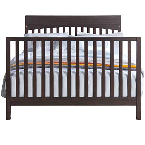 Oxford Baby Harper 4-in-1 Convertible Crib, Espresso