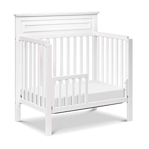 DaVinci Autumn 4-in-1 Convertible Mini Crib in White, Greenguard Gold Certified