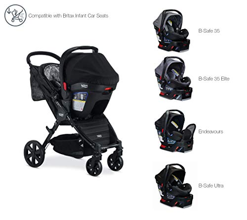 Britax Pathway Lightweight Stroller, Sketch
