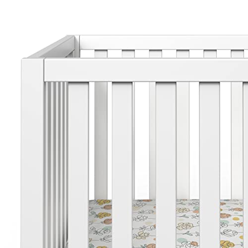 Child Craft SOHO 4-in-1 Convertible Crib by Child Craft, White/Natural