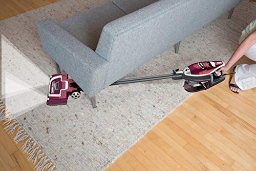 Shark Rocket DeluxePro Ultra-Light Upright Corded Stick Vacuum, Bordeaux (Renewed)