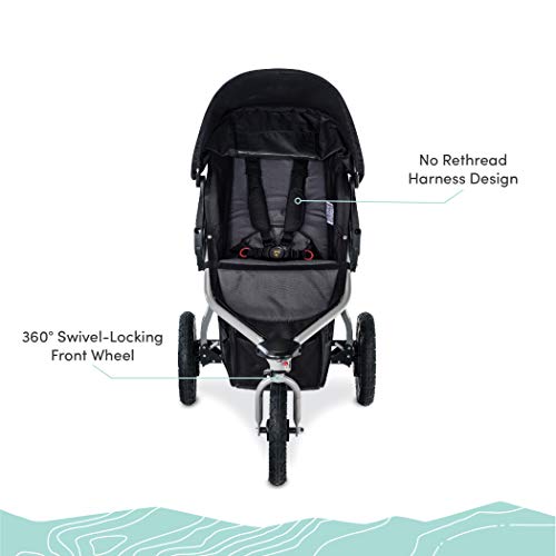 BOB Gear Rambler Jogging Stroller, Black