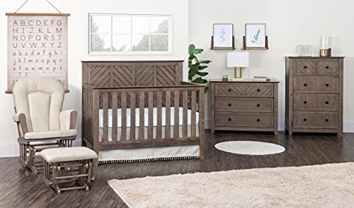 Child Craft Atwood 4-in-1 Convertible Baby Crib (Cocoa Bean)