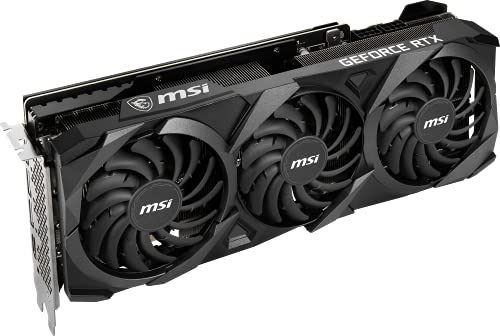 MSI Gaming GeForce RTX 3080 LHR 10GB GDRR6X 320-Bit HDMI/DP Nvlink Torx Fan 3 Ampere Architecture OC Graphics Card (RTX 3080 Ventus 3X Plus 10G OC LHR)