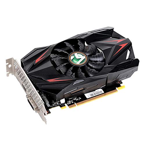 MAXSUN GEFORCE GT 1030 4GB GDDR4 Video Graphics Card GPU Mini ITX Design, HDMI, DVI-D, Single Fan Cooling System