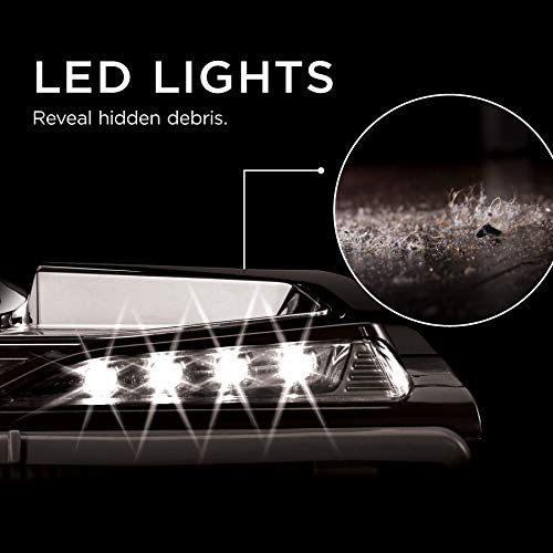 Shark HV322 Rocket Pet Plus Corded Stick Vacuum with LED Headlights, XL Dust Cup, Lightweight, Perfect for Pet Hair Pickup, Converts to a Hand Vacuum, with (2) Pet Attachments, Bordeaux/Silver