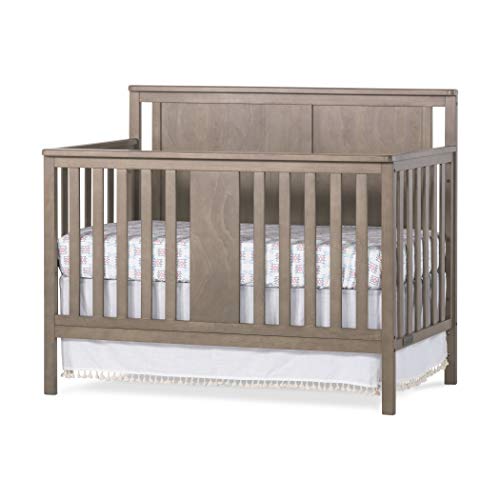 Forever Eclectic Quincy 4-in-1 Convertible Crib, Dusty Heather Brown