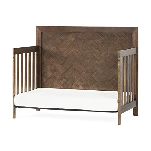 Child Craft Kieran 4-in-1 Convertible Crib, Toasted Chestnut Brown