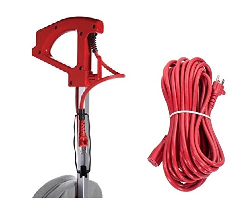 Oreck Commercial U2000R-1 120 V Red/Gray Upright Vacuum Bundle with Genuine 6 Oreck Bags