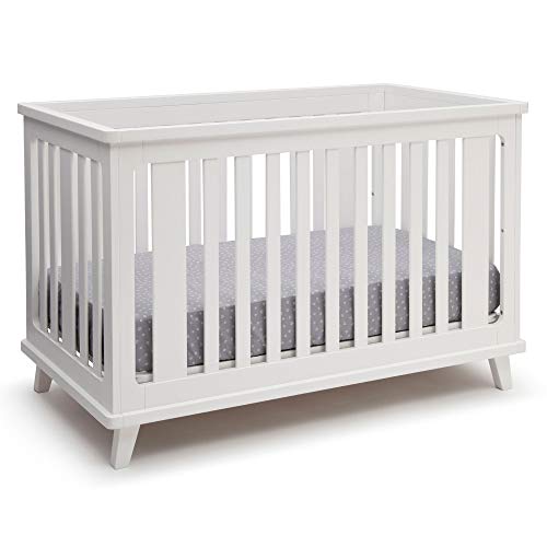 Delta Children Ava 3-in-1 Convertible Baby Crib - Greenguard Gold Certified, White