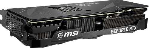 MSI Gaming GeForce RTX 3080 LHR 10GB GDRR6X 320-Bit HDMI/DP Nvlink Torx Fan 3 Ampere Architecture OC Graphics Card (RTX 3080 Ventus 3X Plus 10G OC LHR)