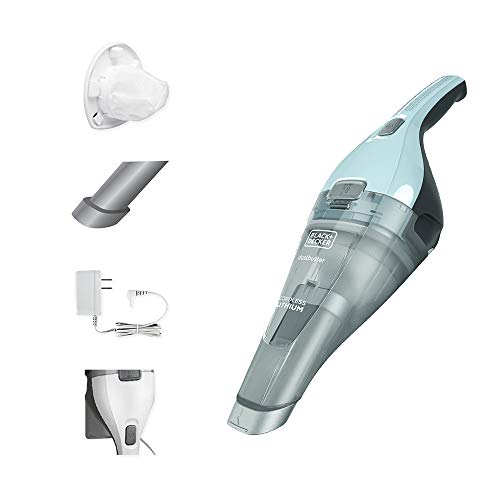 beyond by BLACK+DECKER Cordless dustbuster® - Handheld Vacuum Cleaner - Cordless, Icy Blue - Mini Vacuum Cleaner (Model Number: HNVC215B12AEV)