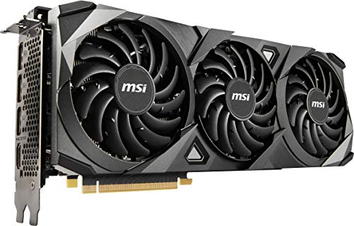MSI Gaming GeForce RTX 3090 24GB GDRR6X 384-Bit HDMI/DP Nvlink Torx Fan 3 Ampere Architecture OC Graphics Card (RTX 3090 VENTUS 3X 24G OC)