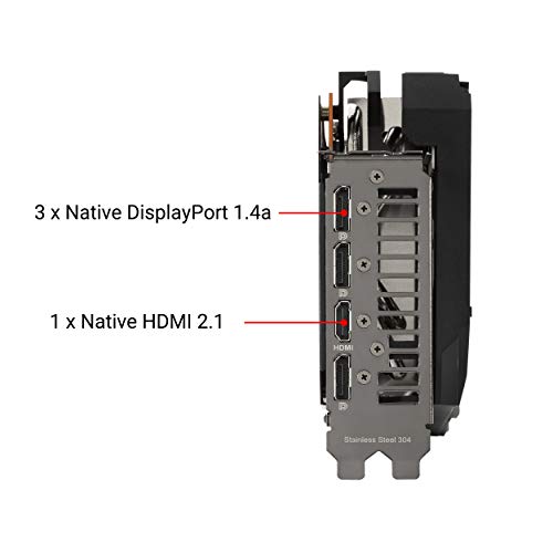 ASUS ROG Strix AMD Radeon RX 6700 XT OC Edition Gaming Graphics Card AMD RDNA 2, PCIe 4.0, 12GB GDDR6, HDMI 2.1, DisplayPort 1.4a, Axial-tech Fan Design, 2.9-Slot, Super Alloy Power II, GPU Tweak II