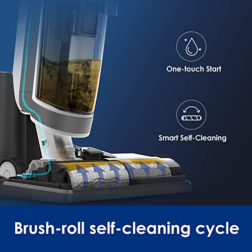 Tineco iFLOOR3 Cordless Wet Dry Vacuum Cleaner, Lightweight, One-Step Cleaning for Hard Floors