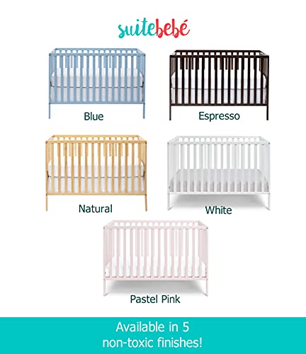 Suite Bebe Palmer 3 in 1 Convertible Crib - Quick Ship, Espresso