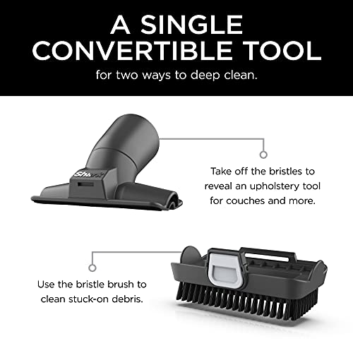 Shark HV343AMZ Rocket Corded Stick Vacuum with Self-Cleaning Brushroll, Lightweight & Maneuverable, Perfect for Pet Hair Pickup, Converts to a Hand Vacuum, with Crevice & Upholstery Tools, Blue/Silver
