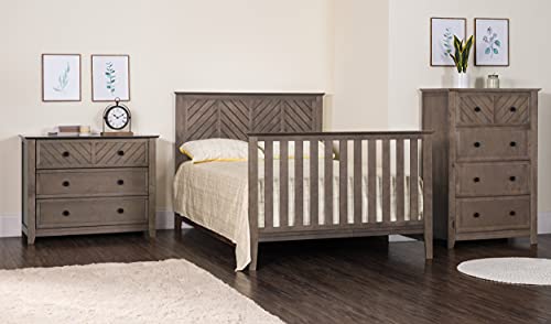 Child Craft Atwood 4-in-1 Convertible Baby Crib (Cocoa Bean)
