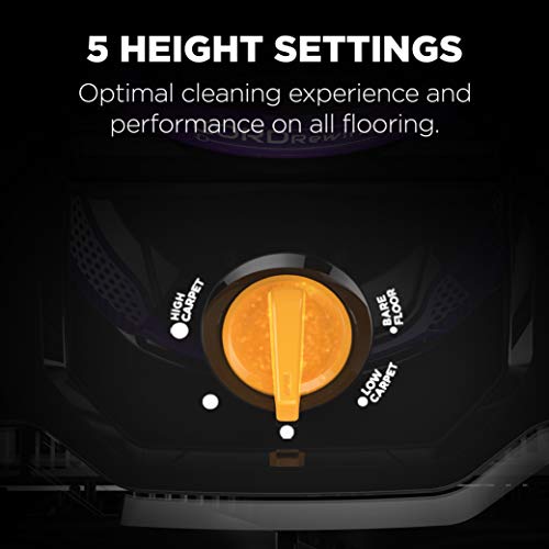 Eureka PowerSpeed Lightweight Bagless Upright Vacuum Cleaner with Pet Turbo Brush, for Carpet and Hard Floor, Purple