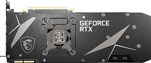MSI Gaming GeForce RTX 3090 24GB GDRR6X 384-Bit HDMI/DP Nvlink Torx Fan 3 Ampere Architecture OC Graphics Card (RTX 3090 VENTUS 3X 24G OC)