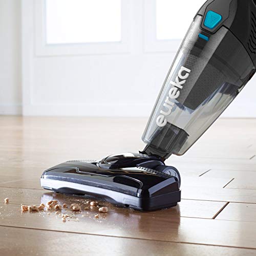 eureka Blaze Stick Vacuum Cleaner, Powerful Suction 3-in-1 Small Handheld Vac with Filter for Hard Floor Lightweight Upright Home Pet Hair, 1-(Pack), Blue