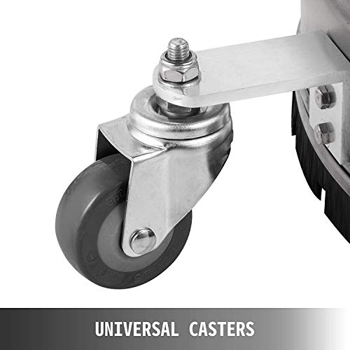 21 Inch 4500 PSI Pressure Washer with 3 Nozzle Front Spray Bar, Dual Handle Circular Accessory and Parts for Cleaning Driveways, Sidewalks, Patios