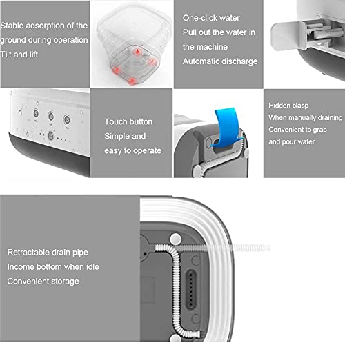 MUMUJJ Portable Mini Folding Clothes Washing Machine, Washing Bucket Automatic Laundry, Home Travel Self-Driving Tour Underwear Collapsible Washer (Color : Pink)