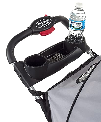 Kolcraft - Cloud Plus Lightweight Easy Fold Compact Travel Baby Stroller - Slate Grey