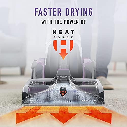 Hoover SmartWash Automatic Carpet Cleaner Spot Chaser Stain Remover Wand, Shampooer Machine for Pets, with Storage Mat, FH53050