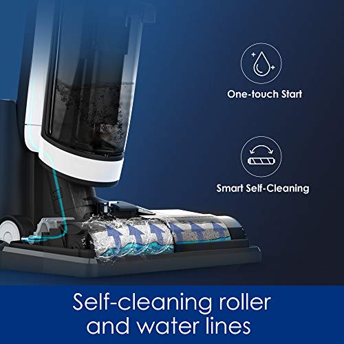 Tineco Floor ONE S3 Cordless Hardwood Floors Cleaner, Lightweight Wet Dry Vacuum Cleaners for Multi-Surface Cleaning with Smart Control System