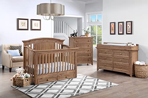 Suite Bebe Winchester 4-in-1 Convertible Crib Biscotti
