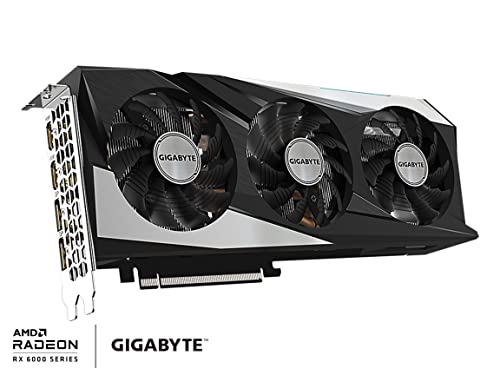 GIGABYTE Radeon RX 6750 XT Gaming OC 12G Graphics Card, WINDFORCE 3X Cooling System, 12GB 192-bit GDDR6, GV-R675XTGAMING OC-12GD Video Card