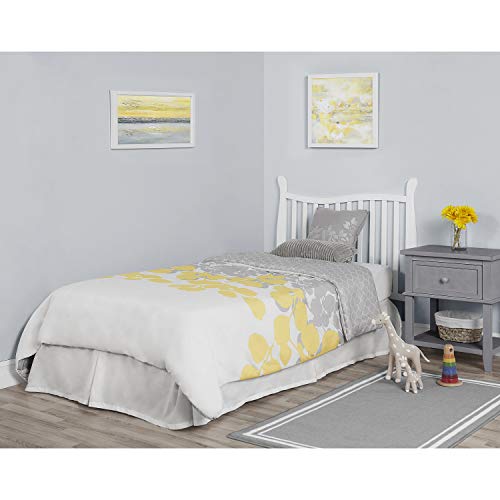 Dream On Me Violet 4-In-1 Convertible Mini Crib In White, Greenguard Gold Certified