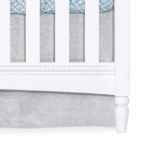Child Craft Stella 4-in-1 Convertible Baby Crib in Matte White