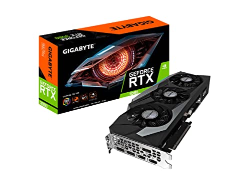 GIGABYTE GeForce RTX 3080 Gaming OC 12G Graphics Card, 3X WINDFORCE Fans, 12GB 384-bit GDDR6X, GV-N3080GAMING OC-12GD Video Card