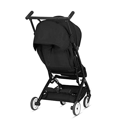 Cybex Libelle Stroller UltraLightweight Stroller Small Fold Stroller Hand Luggage Compliant Compact Stroller Fits Car Seats Sold Separately Infants 6 Months+, Deep Black